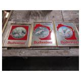 Budweiser King of Beers 1990-Walleye, 1991-Ducks,