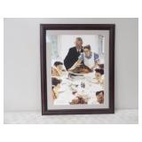 Freedom From Want by Norman Rockwell 30inx37in