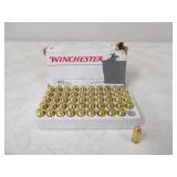 50 Rnds Winchester 40 S&W 180gr FMJ