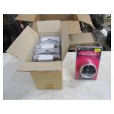 6-Quartz Alarm Clocks NIB