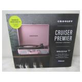 NIB Crosley Cruiser Premier Portable Turntable