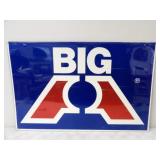36x23in. Big A Tin Sign Double Sided