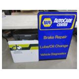 20x20 Detroit DOT Sign,24x37.5 Napa Double Sided