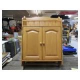 Bathroom Cabinet 30in Tall, 21in Wide, 7in Deep