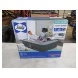 Sealy Air Mattress w/ Built in Pump Queen Sz. 20in