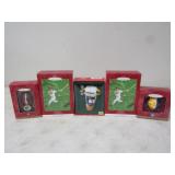 4 Hallmark Keepsake Ornaments- 2 MN Vikings,