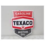 Texaco Gasoline & Motor Oil Tin Sign 13w x 17L