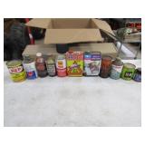 9-Metal Automotive,2-Glass Automotive,Vintage Cans