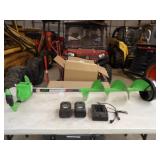 Ion G2 Ice Auger w/2-Ion 40v Gen 2 Batteries,Charg