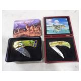 Bass Stainless Folding Knife w/3in Blade, &
