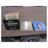 Approx 51 Records w/Milk Crate