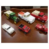 6-Trucks, 4 are Chevrolet, John Deere Flat Bed HD