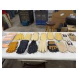 15 Pairs Mens sz.Large Gloves, &