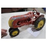 Red Metal Die Cast Tractor
