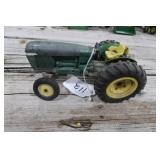 John Deere Die Cast Metal Tractor