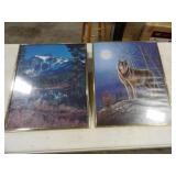 Wolf Print by M.Caroselli 16inWx20inT, &