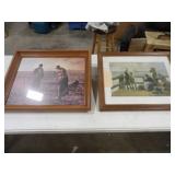 'The Angelus' by Jean Francois Millet 23inWx19inT,