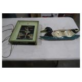 Ballerina Sign, Wood Sign, Temp-Baro-Meter Guage