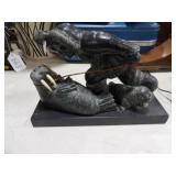 'The Kiss' by Augste Roding Reproduction Sculpture