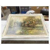 'The Old Mill' by Robert Wood 41.25inWx29.25inT