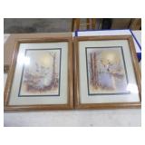 'Ducks A' & 'Ducks B' by Andres Orpinas, Both