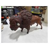 Plastic Bison Figurine