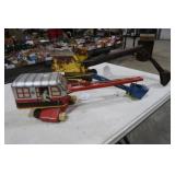 Tonka Track Hoe & Lima Track Dirt Digger w/Lift