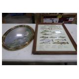 12 Boys Fishing by Maynard Reece 20.5in W,