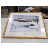 'Cardinal Creek' by Trevor Eckhoff 1998 Print,