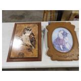 'Screech Owls' by Richard Hinger 15.5inWx21inT, &