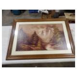 'Misty Mountain Forest' by B.Chipton 33inWx23inT