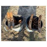 37-Twist Chisel Plow Shovels, Used (One Side Good)