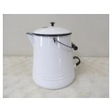 Large Pot w/Lid & Handle Pot is 11in. T & 8in.Open