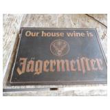 17x12in. Jagermeister Tin Sign