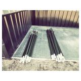 15-5ft. T Posts & 17-6ft. T Posts