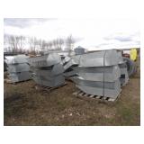 18- Grain Bin Roof Vents, 63.5in Long, 27.5in. W,