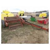 Pull Behind Rock Picker, 48in. Wide Bucket,