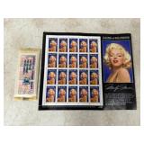 Elvis & Marilyn Monroe Stamps