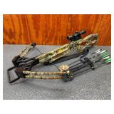 PSE Toxic Crossbow, PSE 4x32 Scope, 4-Arrows, Quiv