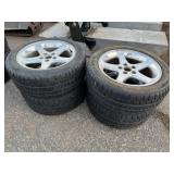 4-Mustang Rims w/Cooper Zean RS3-A 245/45/R17Tires