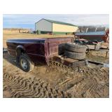 Ford Ranger 7ft. Pickup Box Trailer w/2-Tires&Rims