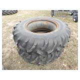 2-Goodyear 13.6-24 Tires w/Tubes