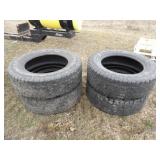 4-Toyo AT4 LT275/65R20 Tires, No Rims