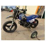 Yahmaha PW50 2 Stroke, Training Wheels, Runs Good