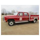 1990 Chevy Cheyenne 3500 3+3 4x4, Dually, 7.4L 454