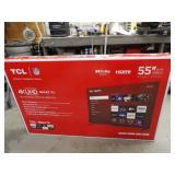 NIB-TCL 55in. 4K UHD Smart TV w/HDR, Roku TV,