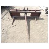 3 Prong Bale Spear Fits Allied 790 Loader Mount