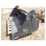 Quick Attach 4 in 1 Bucket 66in. W, Skid Steer MT