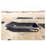 Poly Sled 6ft.x39in. w/Hitch, Otter Sled Brand