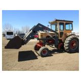 Case 931 Comfort King, Diesel, Cab w/Allied 790 QT